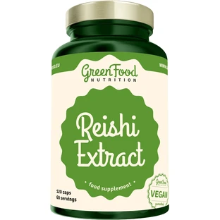 GreenFood Nutrition Extracto de Reishi 120 cápsulas