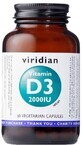 Viridian Vitamin D3 2000IU 60 capsules