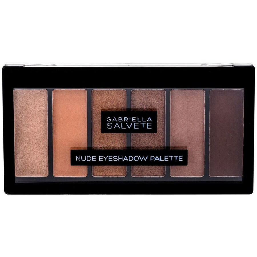 Cumpără Gabriella Salvete Eyeshadow Palette 6 Eyeshadow Palette 01 Nude 12.5 g Gabriella Salvete Eyeshadow Palette 6 Eyeshadow Palette 01 Nude 12.5 g