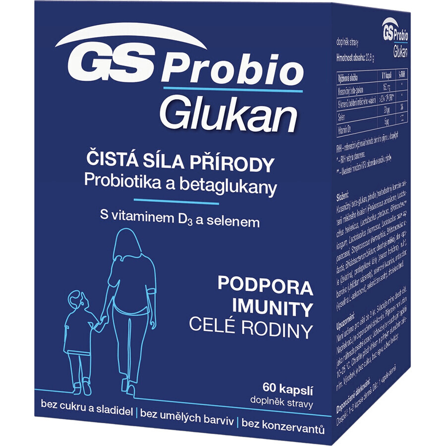 Winkel op GS Probio Glucan 60 capsules GS Probio Glucan 60 capsules