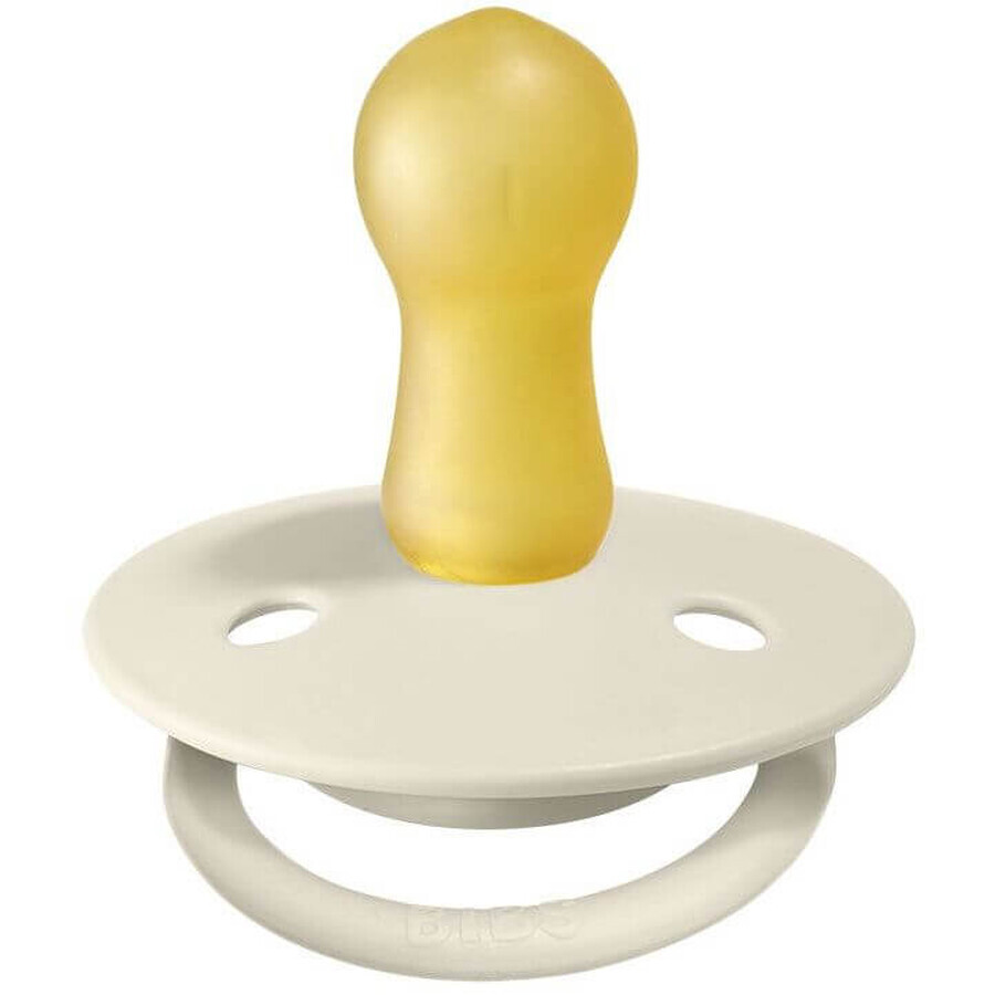 BIBS De Lux Tetinas de caucho natural - , talla 2, Nube/Negro 2 unid.