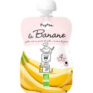 Popote gélule de banane bio 120 g