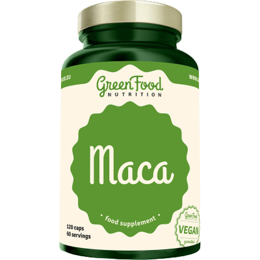 GreenFood Nutrition Maca 120 cápsulas