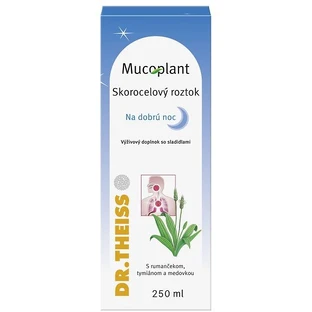 Sirop Mucoplant Dr Theiss pour une bonne nuit de sommeil plantain 250 ml