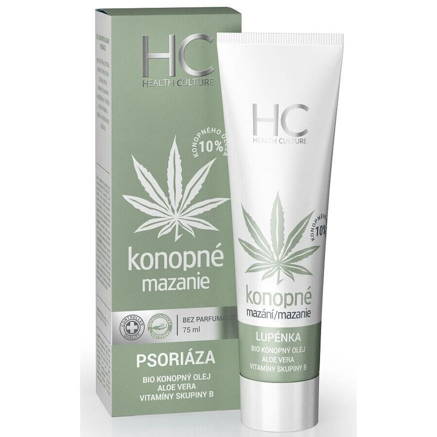 Health Culture Lubrication with hemp PSORIASE ung 75 ml