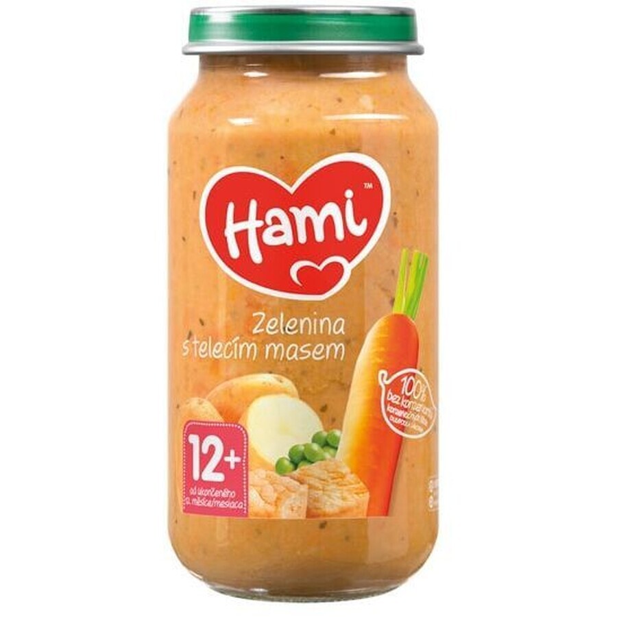Hami Verduras con ternera 250 g