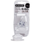 Suavinex Înlocuire suzetă anatomică silicon S1/M 2 buc