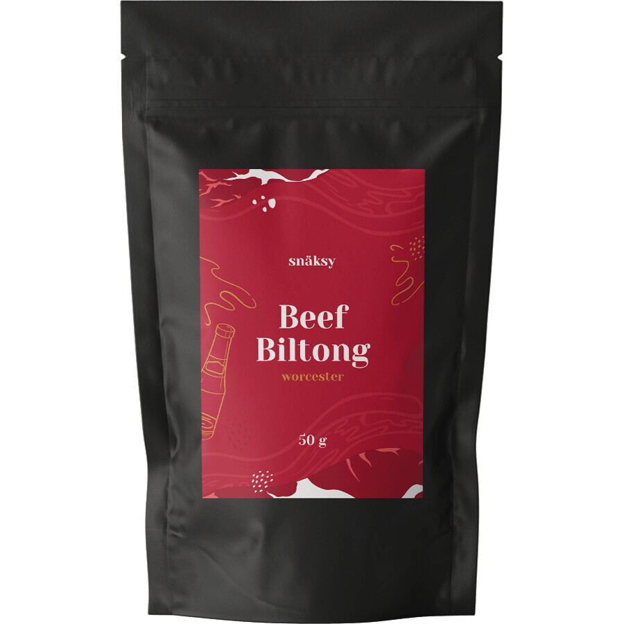 Snäksy Rindfleisch Biltong worcester 50 g
