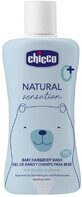 Șampon Chicco Natural Sensation pentru păr și corp cu aloe și mușețel 0m+, 200 ml