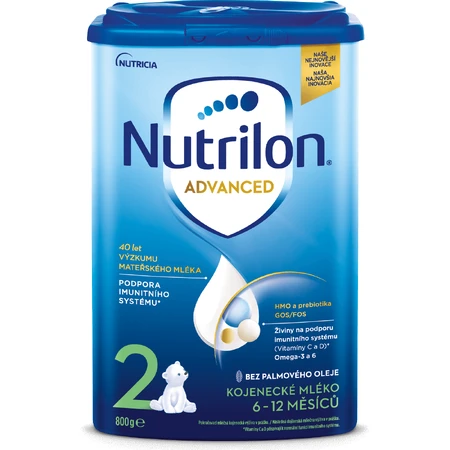 Nutrilon 2 Advanced Säuglings-Folgemilchpulver 6 x 800 g