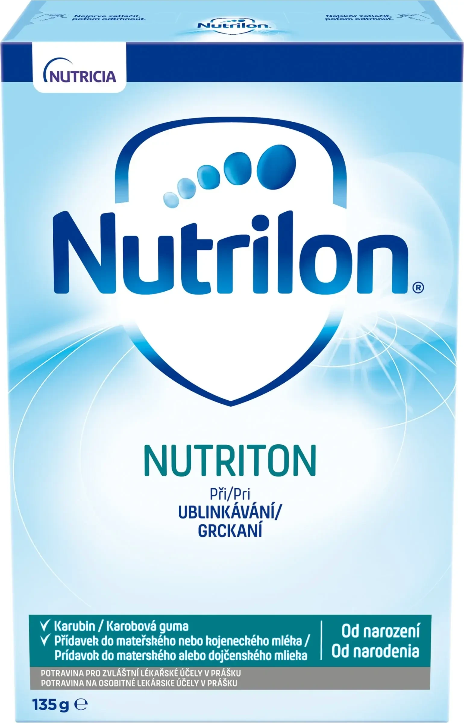 Nutrilon mat. milk additive for burping in breastfed babies 135 g