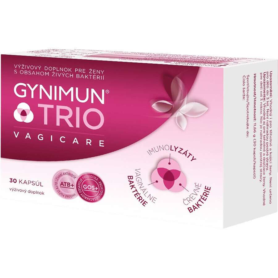 Gynimun Trio Vagicare 30 Kapseln