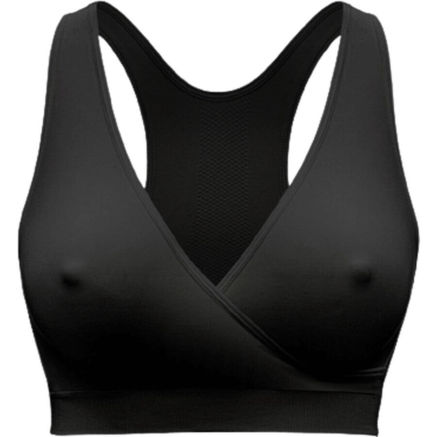 Sutien de noapte pentru maternitate și alăptare Medela Keep Cool, negru M