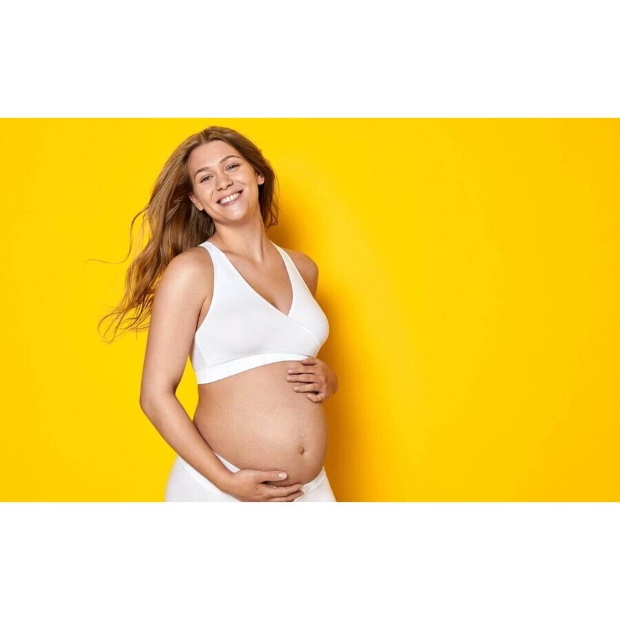 Sutien de noapte pentru maternitate și alăptare Medela Keep Cool, negru M