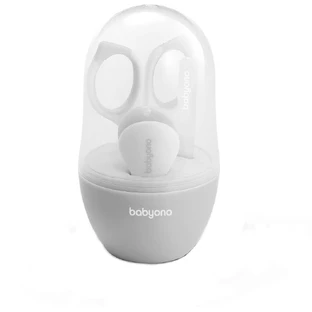 BabyOno Baby Set de manicura gris