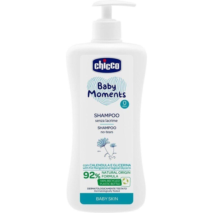 Acquista Chicco shampoo per capelli con dispenser Baby Moments 92% ingredienti naturali 500 ml Chicco shampoo per capelli con dispenser Baby Moments 92% ingredienti naturali 500 ml