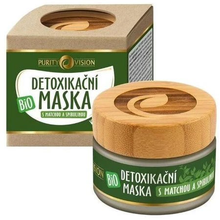 Purity Vision Bio Mascarilla desintoxicante con matcha y espirulina 40 ml