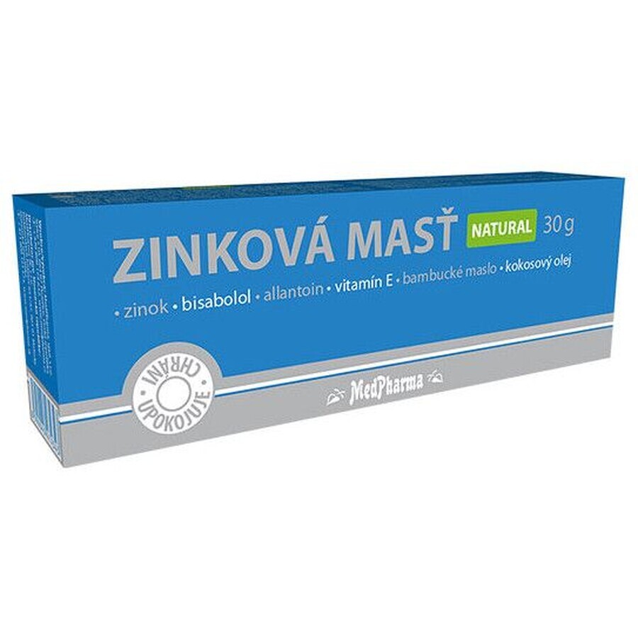 MedPharma Pomada natural de zinc, 30 g