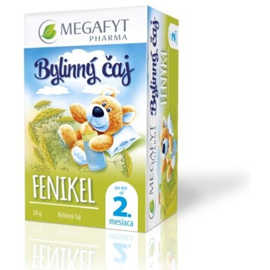 Megafyt Kruidenthee FENIKEL voor kinderen vanaf 2 maanden 20 x 1,5 g zakjes