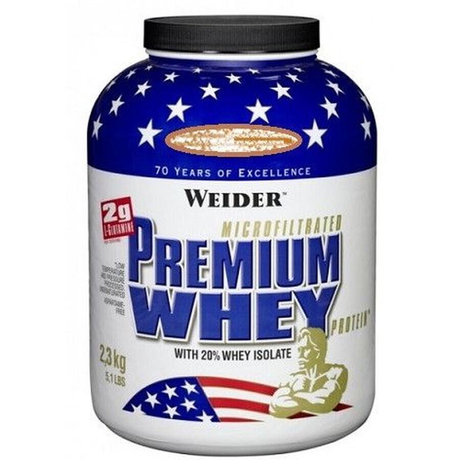 Weider Protein Premium Whey Premium Whey, - noix au chocolat 2300 g