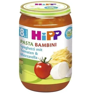 HiPP BIO Tomates con espaguetis y mozzarella 220 g