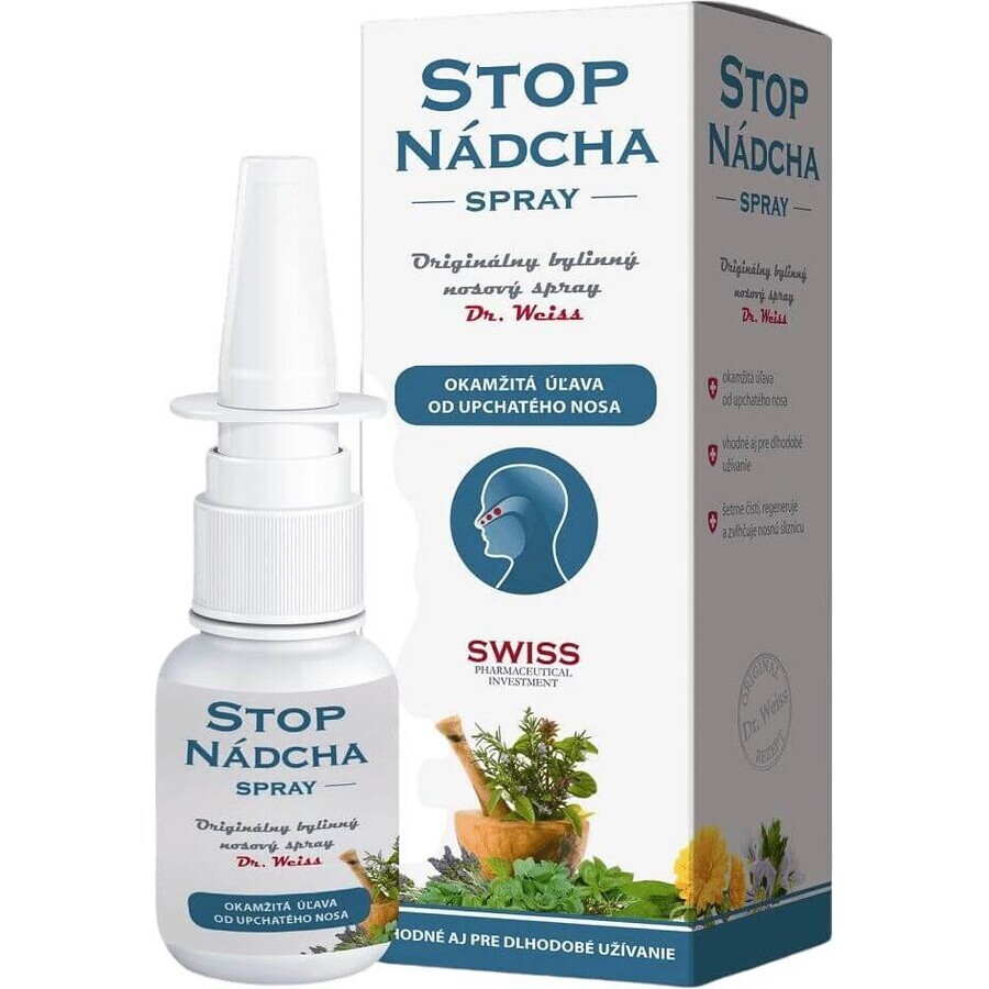 Dr.Weiss Stopnádcha - neusspray op basis van kruiden 30 ml