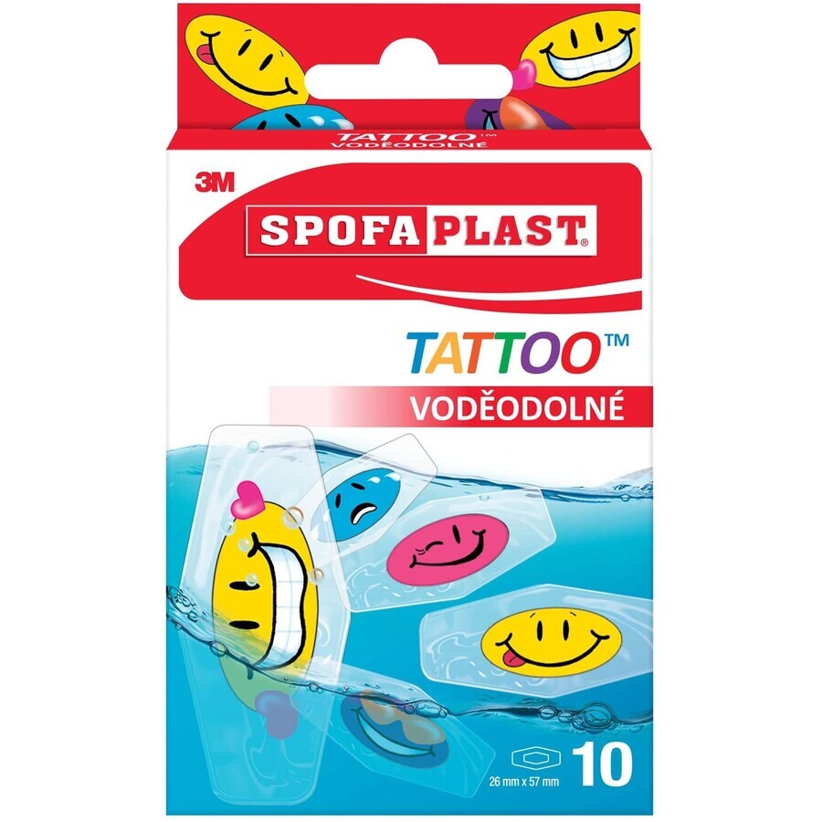 Spofaplast 3M Waterdichte Tattoo Patches 10 stuks