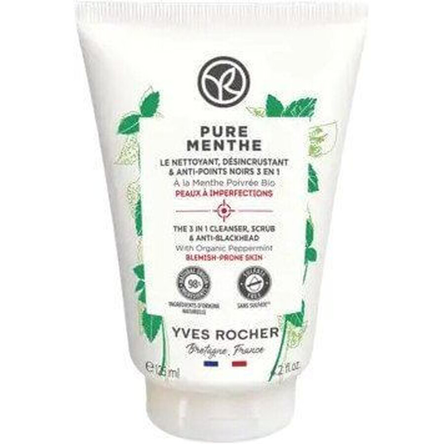 Yves Rocher Blackhead Cleansing Gel 125 ml