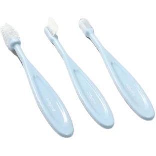 BabyOno Tandenborstel turquoise 3 stuks