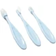 BabyOno Tandenborstel turquoise 3 stuks