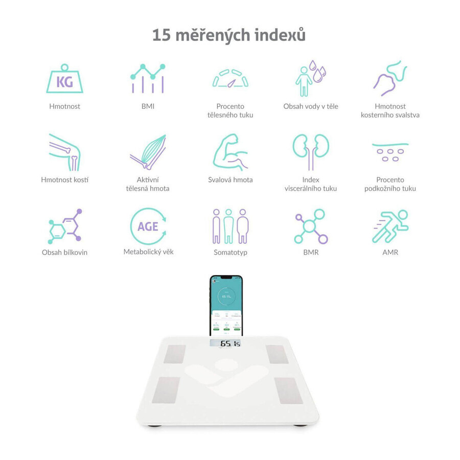 TrueLife FitScale W4 BT - slimme diagnostische weegschaal