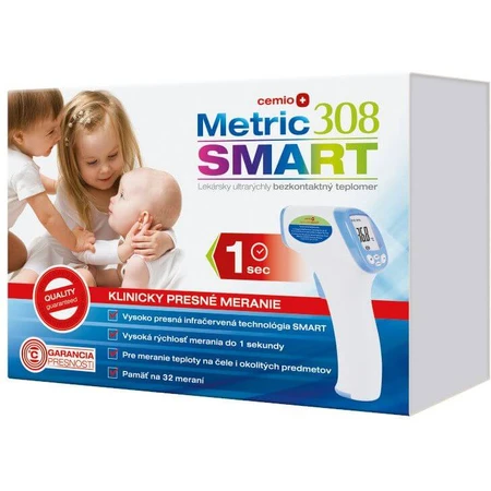 Cemio Metric 308 contactless smart thermometer