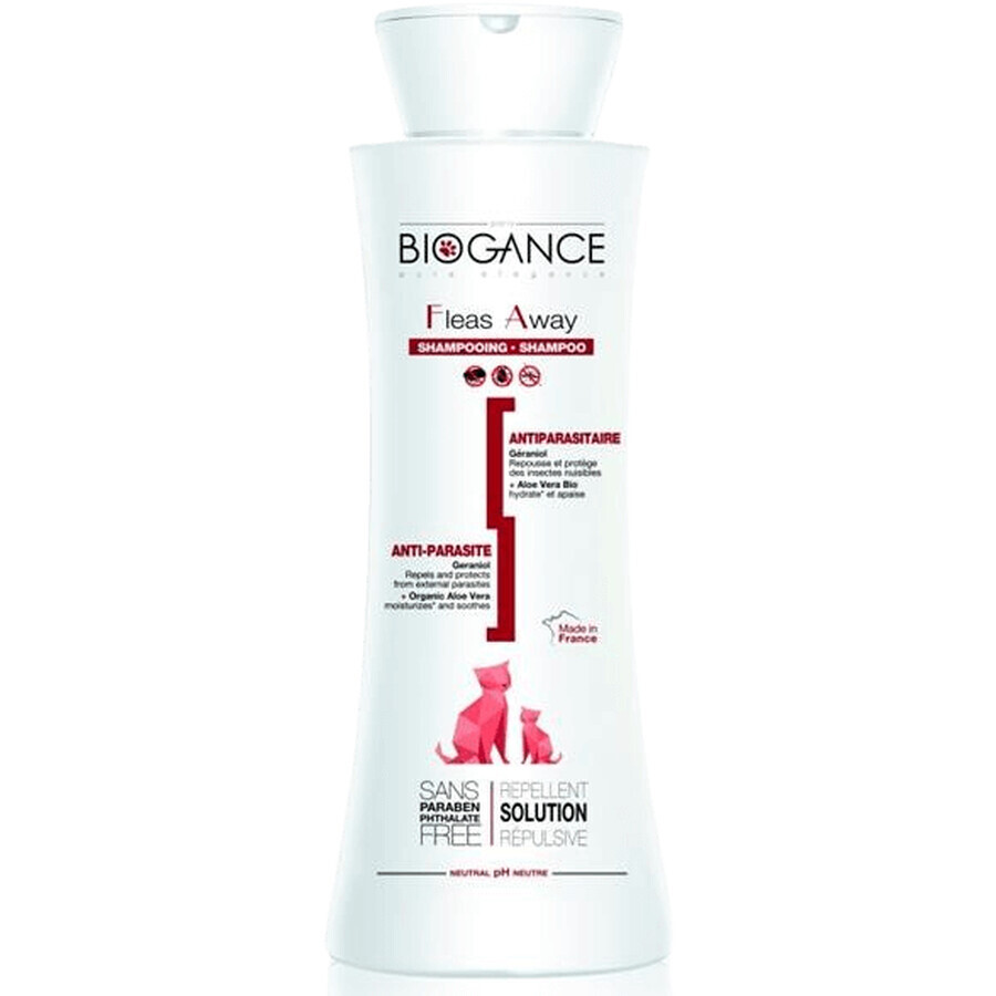 Biogance Anti-Ongedierte Shampoo voor Katten Vlooien weg 250 ml