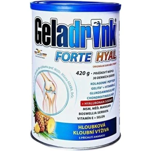 Geladrink FORTE HYAL Boisson en poudre à l'ananas 420 g