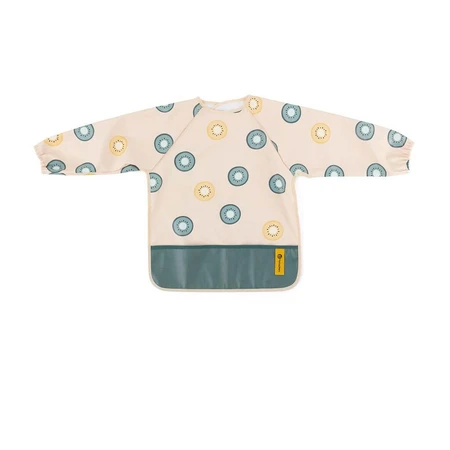 Babero Petite&Mars de manga larga - Ben Beige Citrus