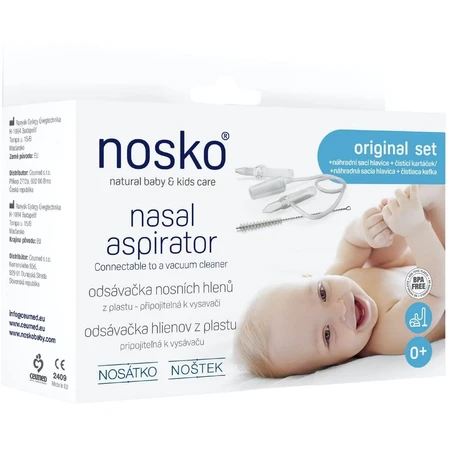 Nosko set Extractor de esputo de plástico para acoplar a un aspirador