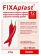 Fixaplast WARM WARM Toppa calda alla capsaicina 12 x 16 cm, 2 pezzi