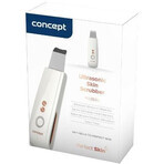 Ultrasonic skin cleansing spatula concept