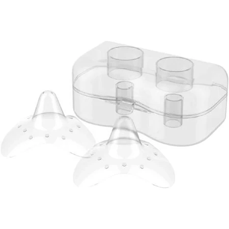 BabyOno Breast cups with cuff , S 2 pcs