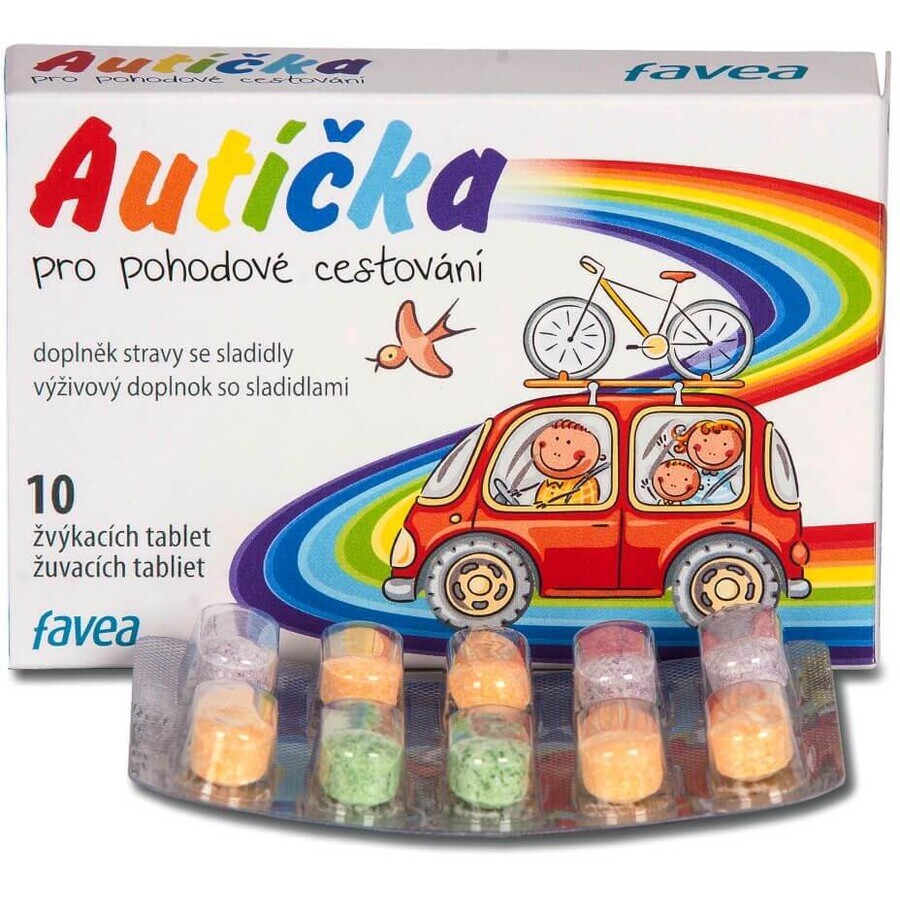Favea Cars for relaxed traveling 10 pieces