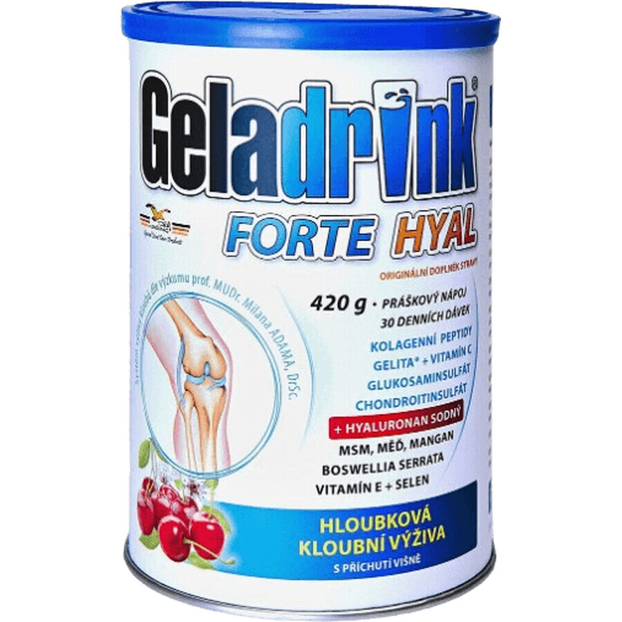 Geladrink Forte Hyal Drinkpoeder kersen 420 g