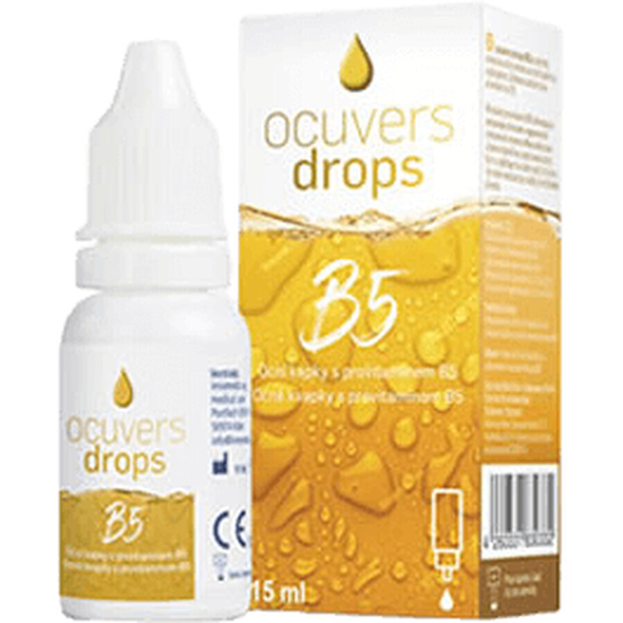 Ocuvers druppels B5 oogdruppels met provitamine B5 15 ml
