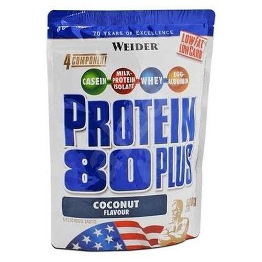 Weider Eiwit 80 Plus Kokos 500 g