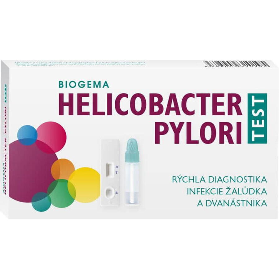 Biogema Helicobacter pylori diagnostische test voor ontlasting