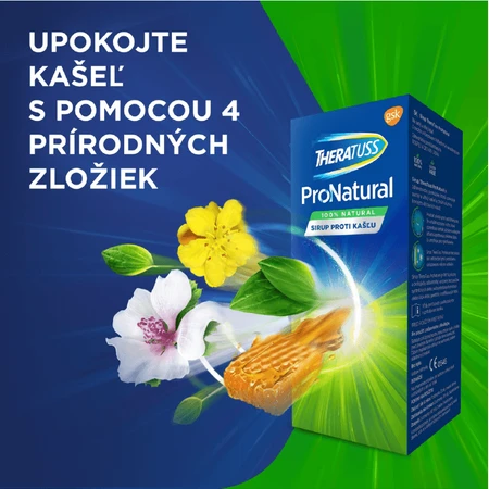 TheraTuss ProNatural sirop naturel pour toux sèche et grasse 128 g