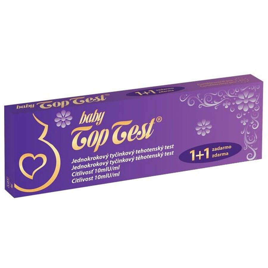 Zwangerschapstest Baby Top - Stick 2 stuks