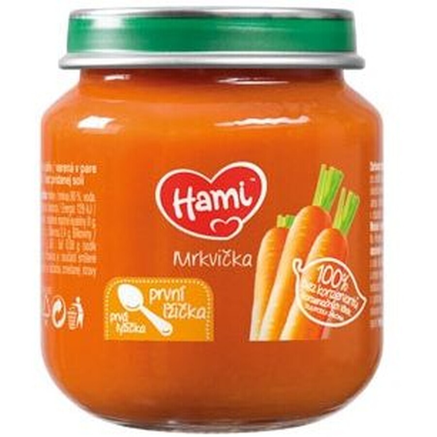 Hami Légumes Carotte Première mesure 125 g