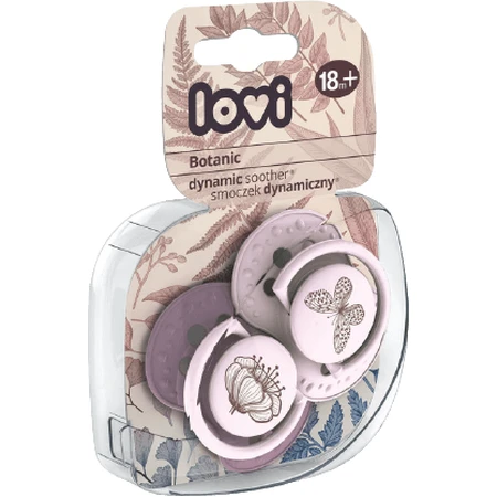 LOVI Botanic Botanic Dynamic Beruhigungssauger 18 m+, 2 Stück