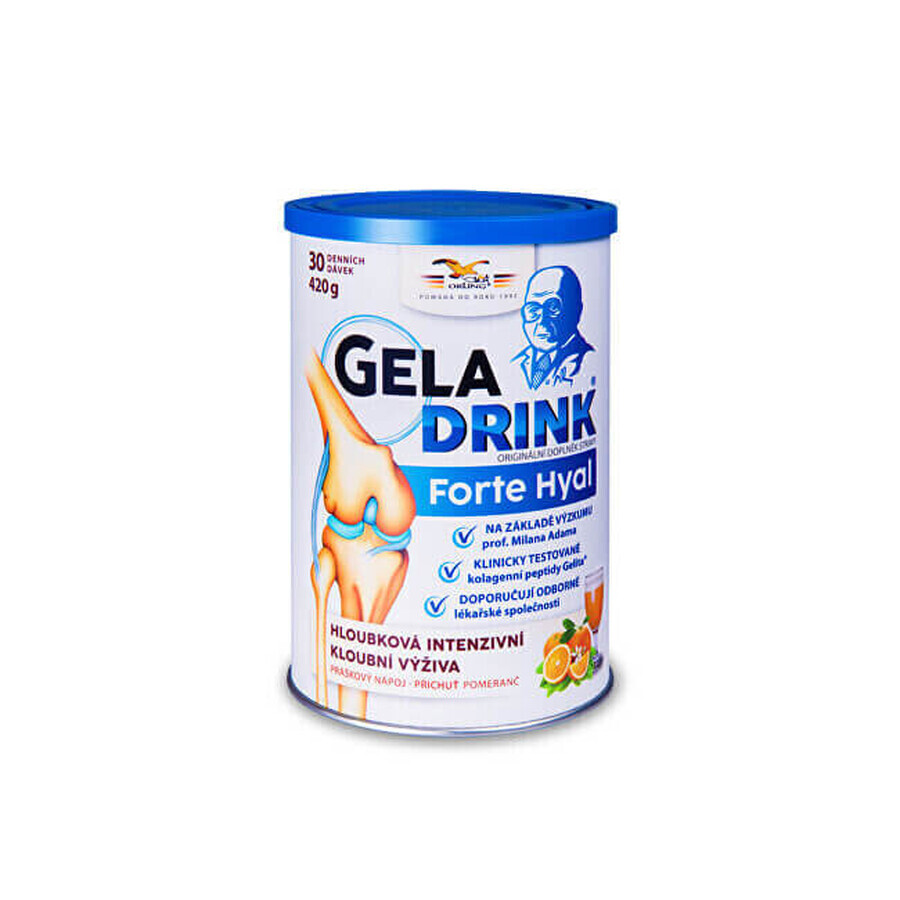 Geladrink Forte Hyal bebida en polvo naranja 420 g