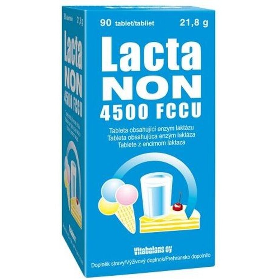 Vitabalans Oy LactaNon 4500 FCCU 30 comprimidos